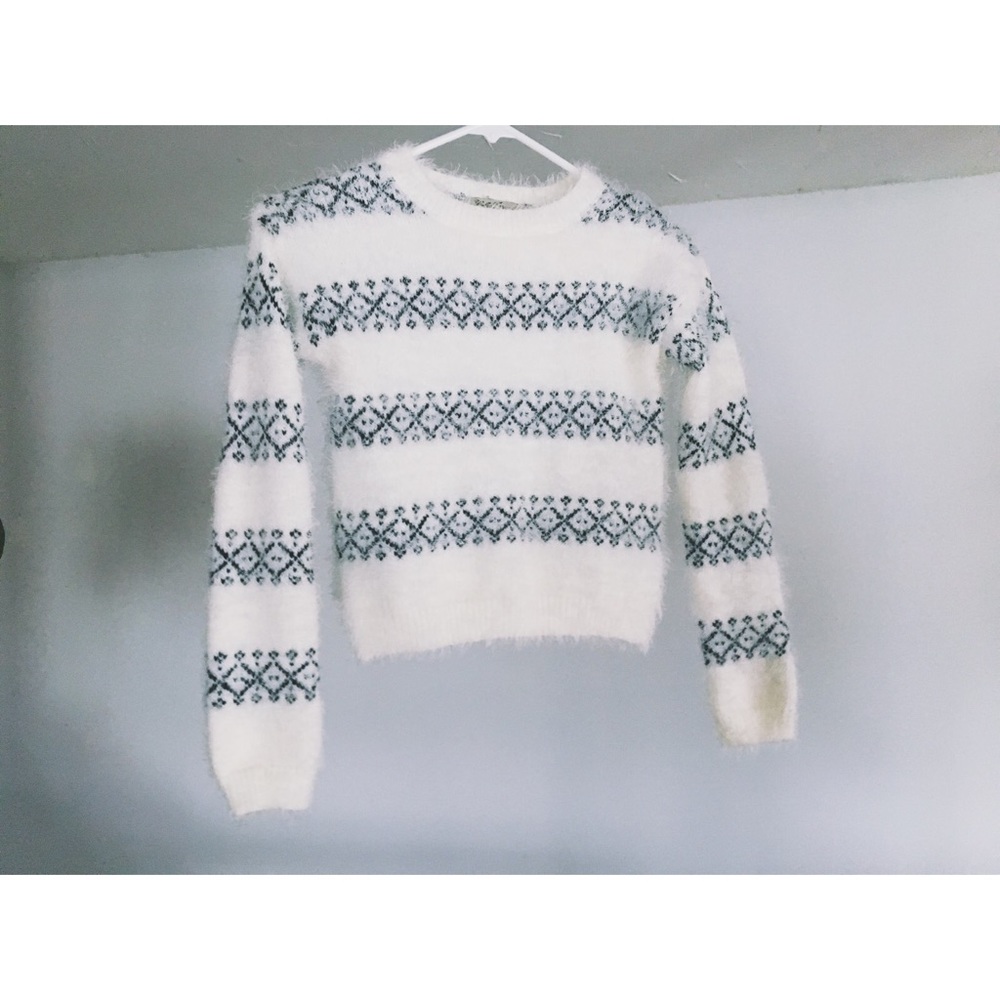 lucky brand crop sweater