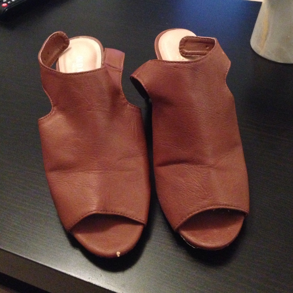 Beige sandals
