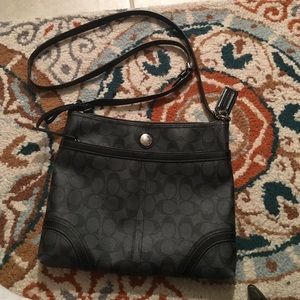 Coach cross body bag Black