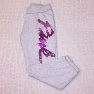 Victoria's Secret PINK sequin sweatpants