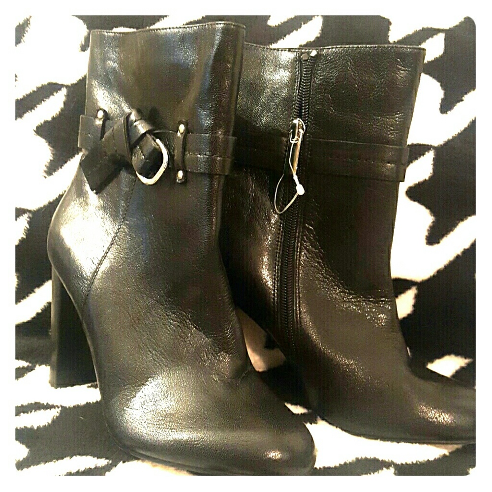 WHBM Black Boots