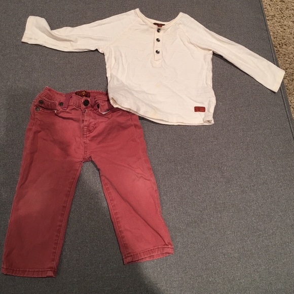 7 For All Mankind Other - 7 for all mankind outfit. 12 months. Boys
