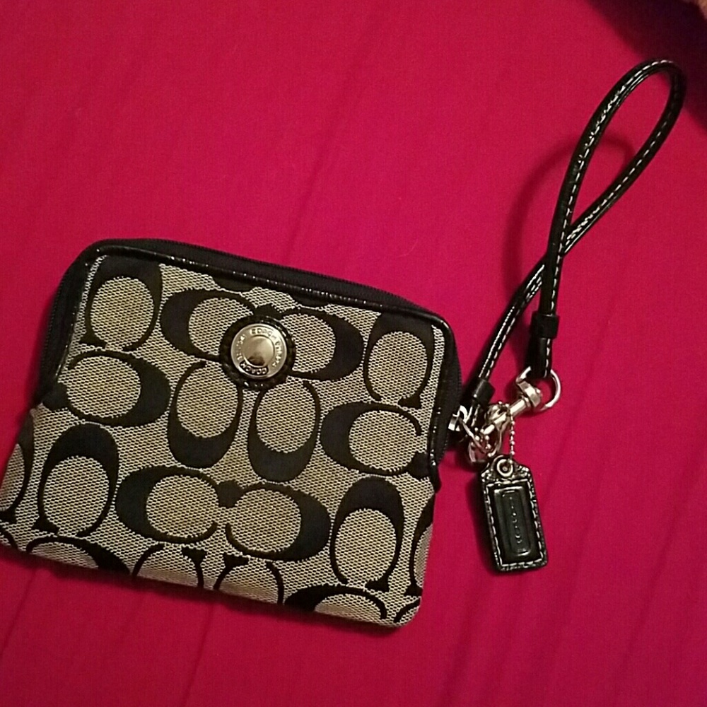 Coach wristlet