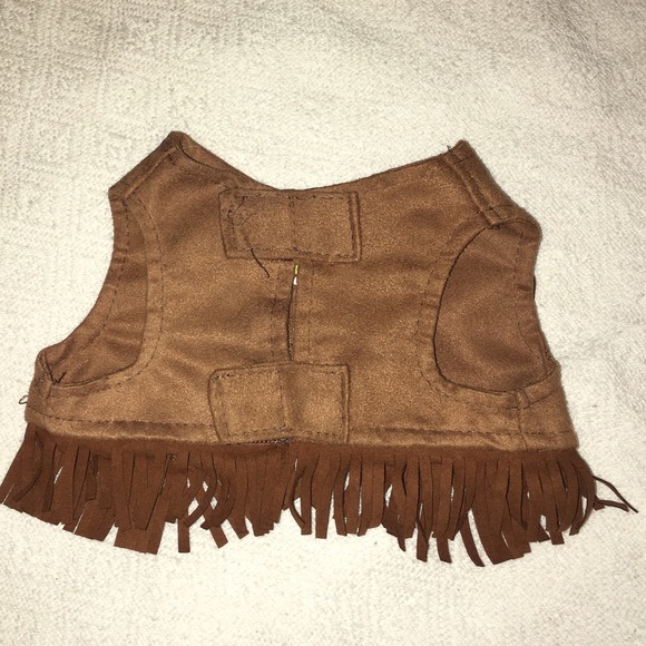 Small puppy cowgirl/Sheriff vest - Picture 4 of 4