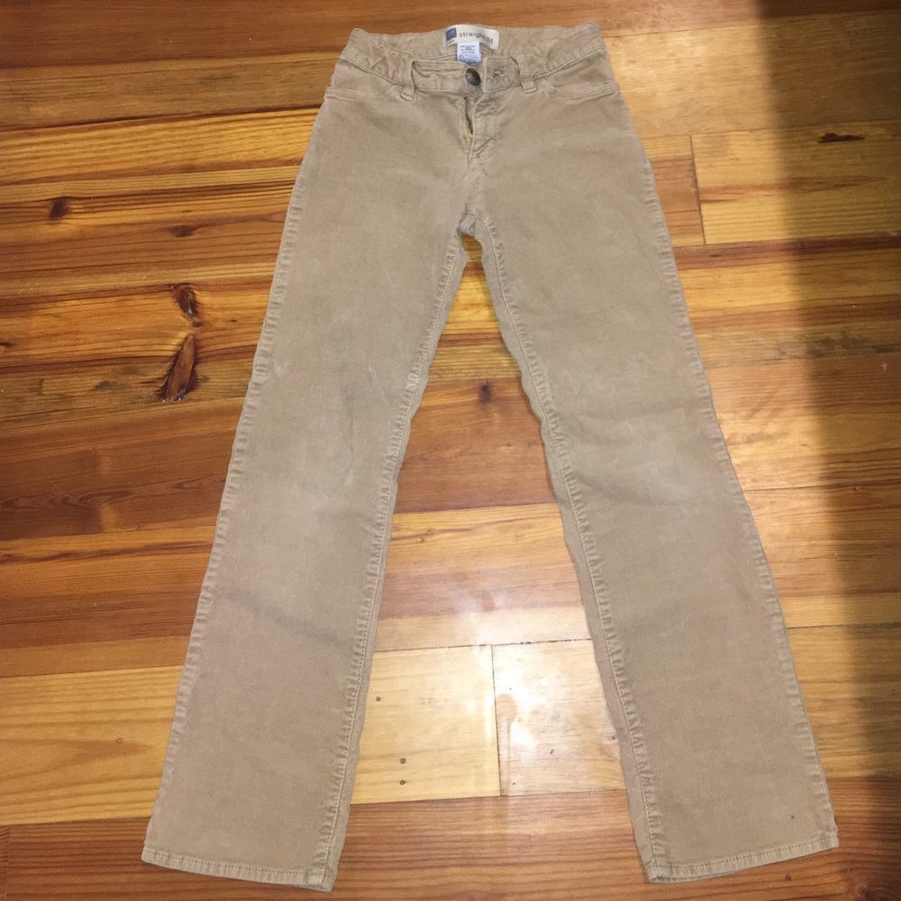 Girls 10 straight fit school pants