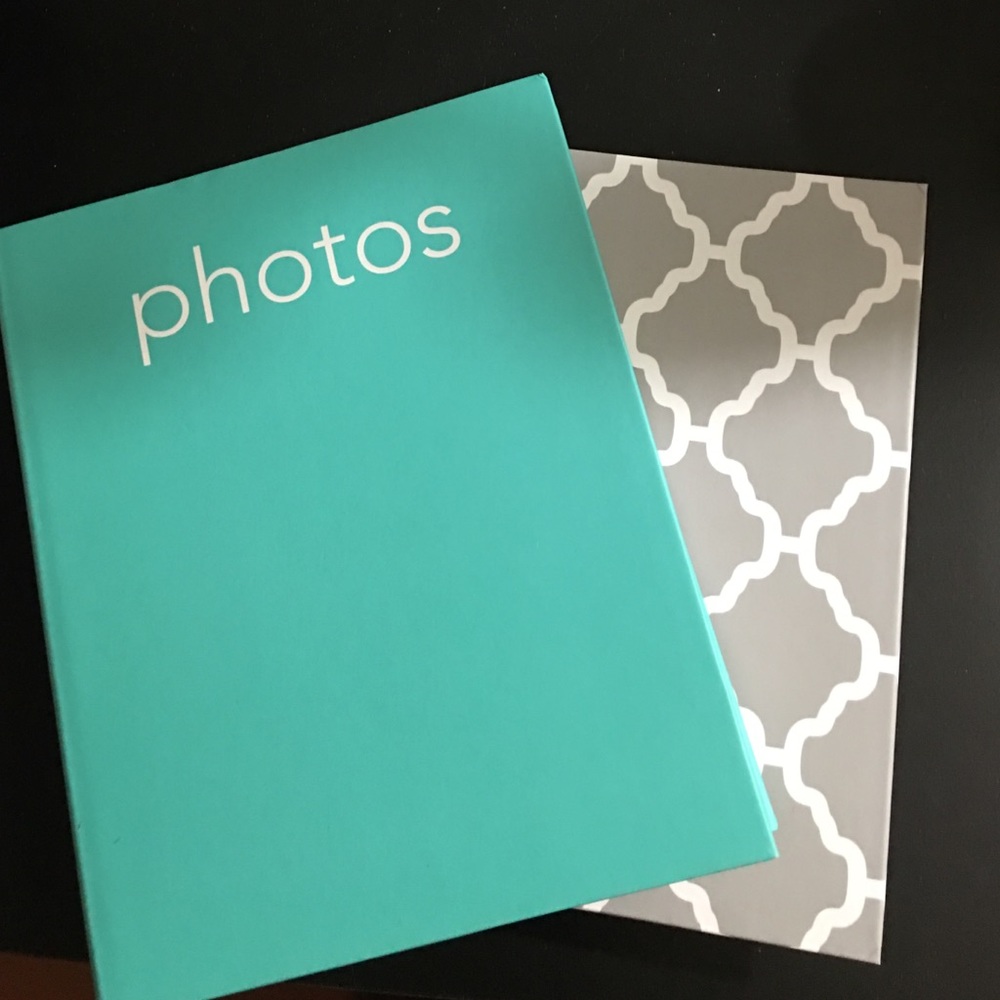 Matching photo album set