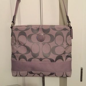Lavender Crossbody Coach Bag