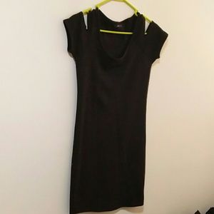 Ribbed bodycon dress