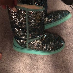 Sequin uggs