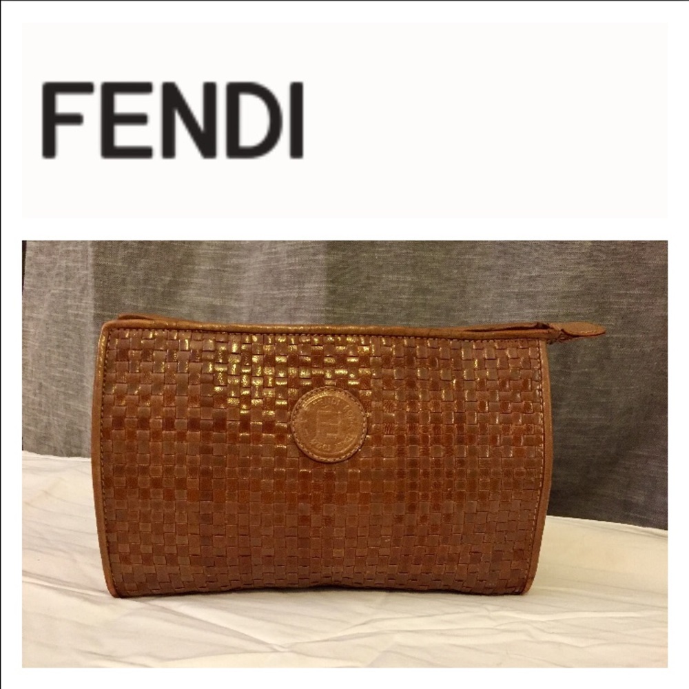 Fendi Vintage Convertible Crossbody Clutch