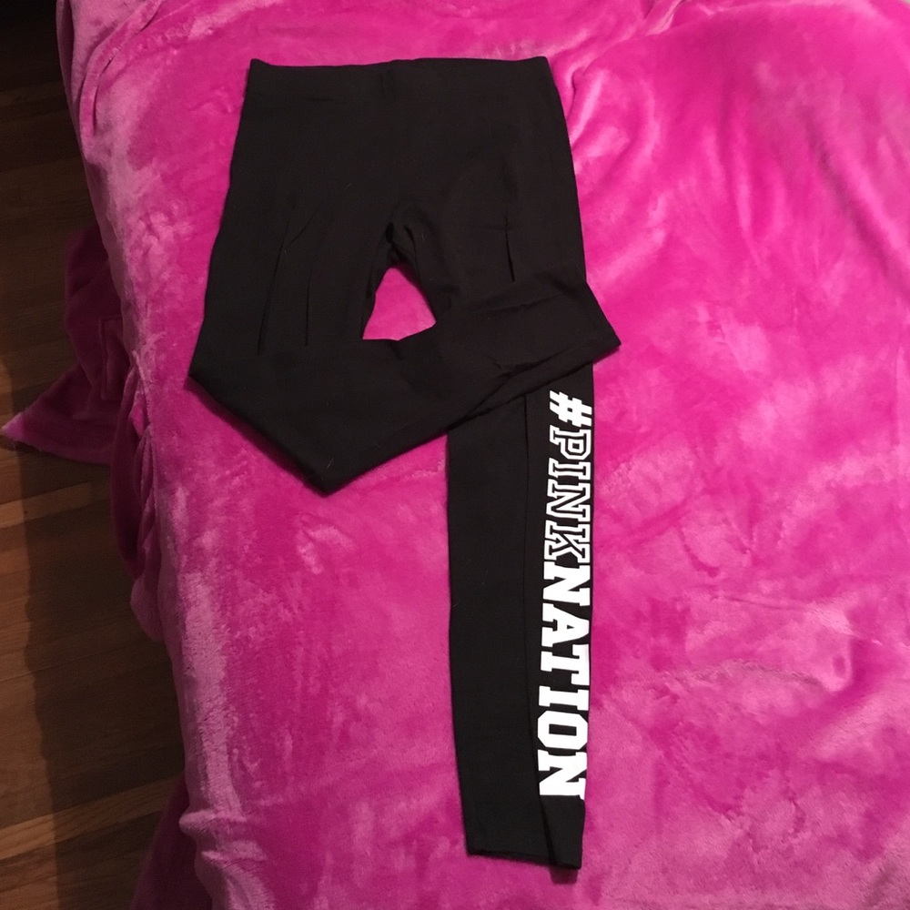 Pink nation leggings