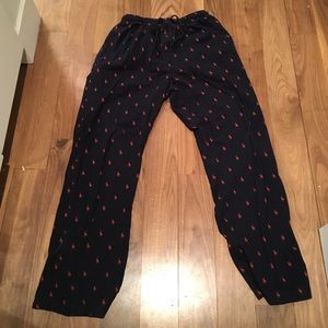 Polo Ralph Lauren navy sleepwear pants