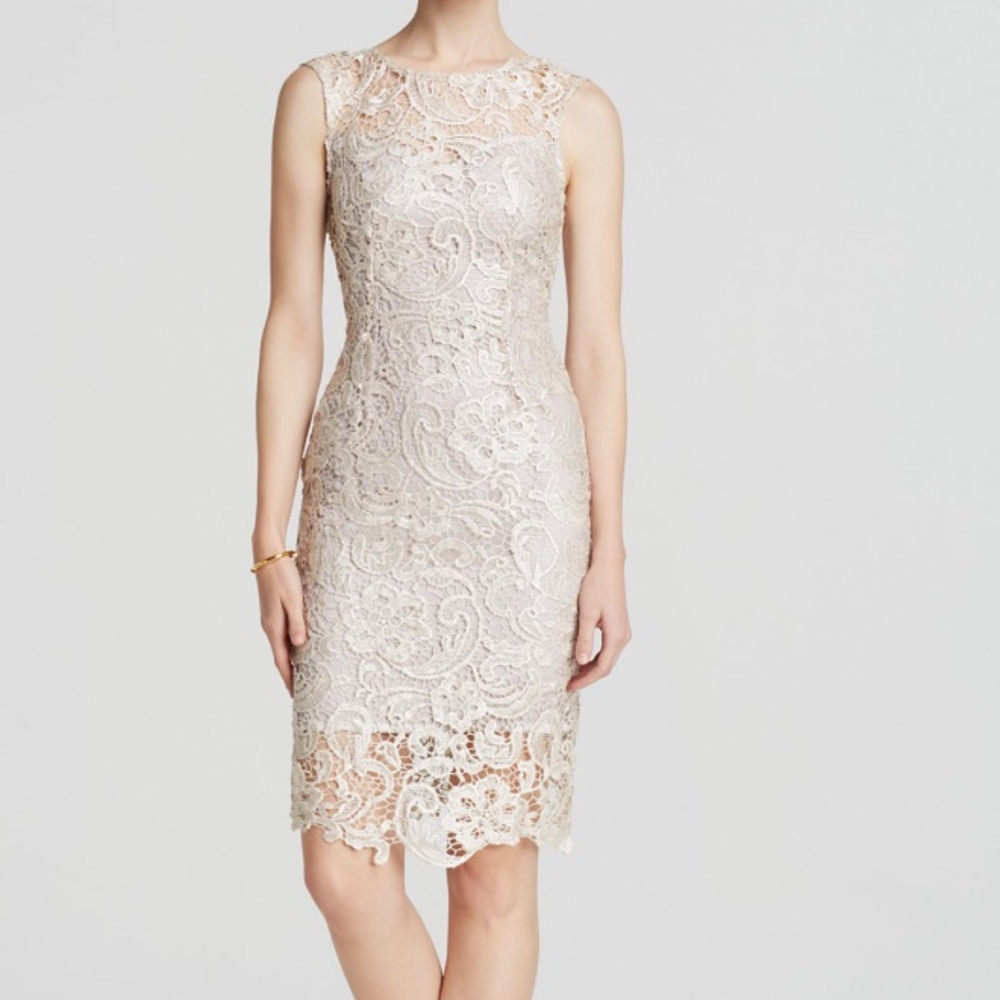 Alythea Lace Nude Dress