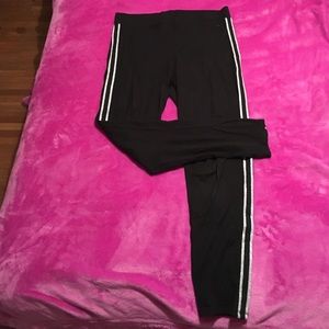 Pink sparkle lounge leggings