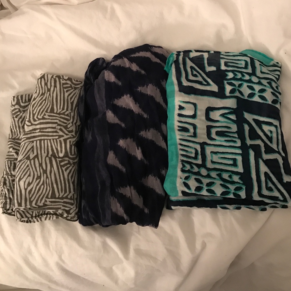 3 Scarf Bundle