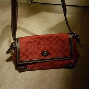 Authentic coach purse