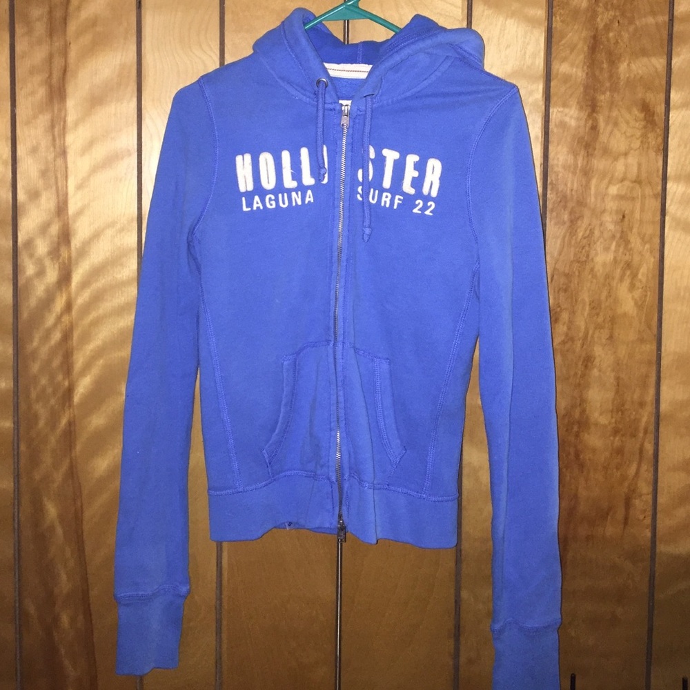 Hollister Zip Up Hoodie