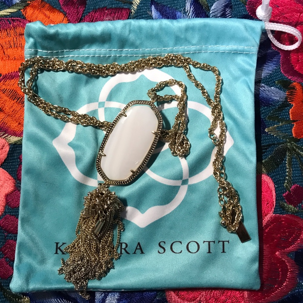 Kendra Scott rayne necklace pearl
