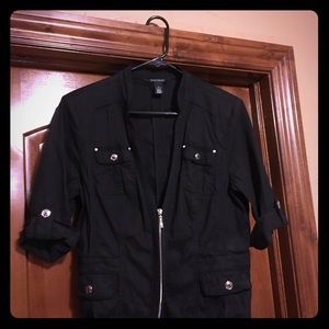 WHBM Linen Safari jacket