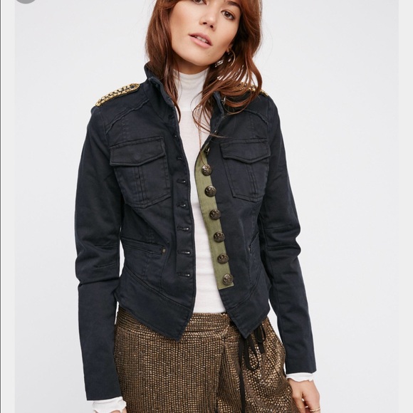 Free People Jackets & Blazers - ❤️SOLD❤️ People Shrunken Officer Jacket