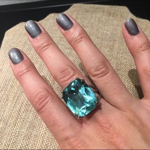 Cushion-Cut Cocktail Ring