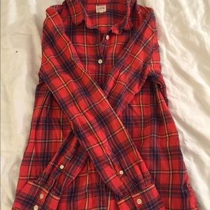 J.Crew Factory Flannel Shirt