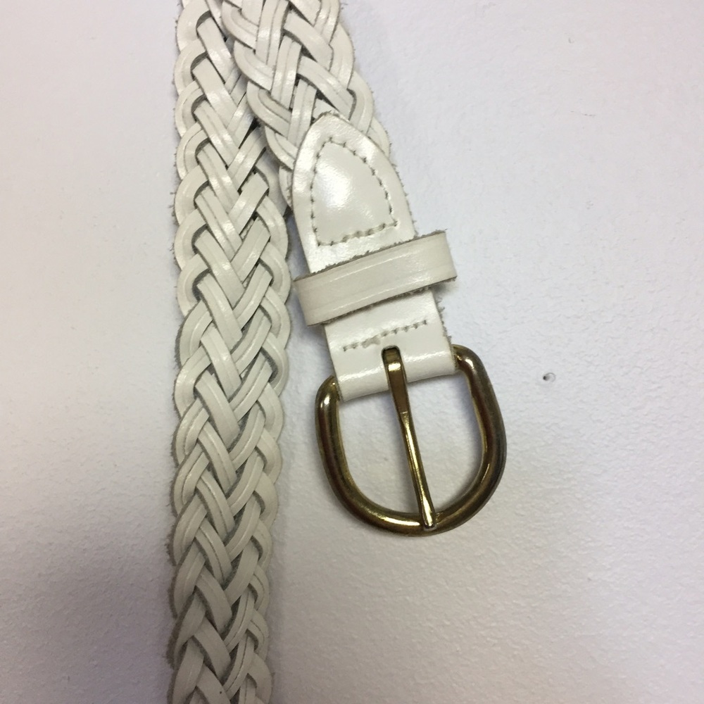 Vintage braided belt