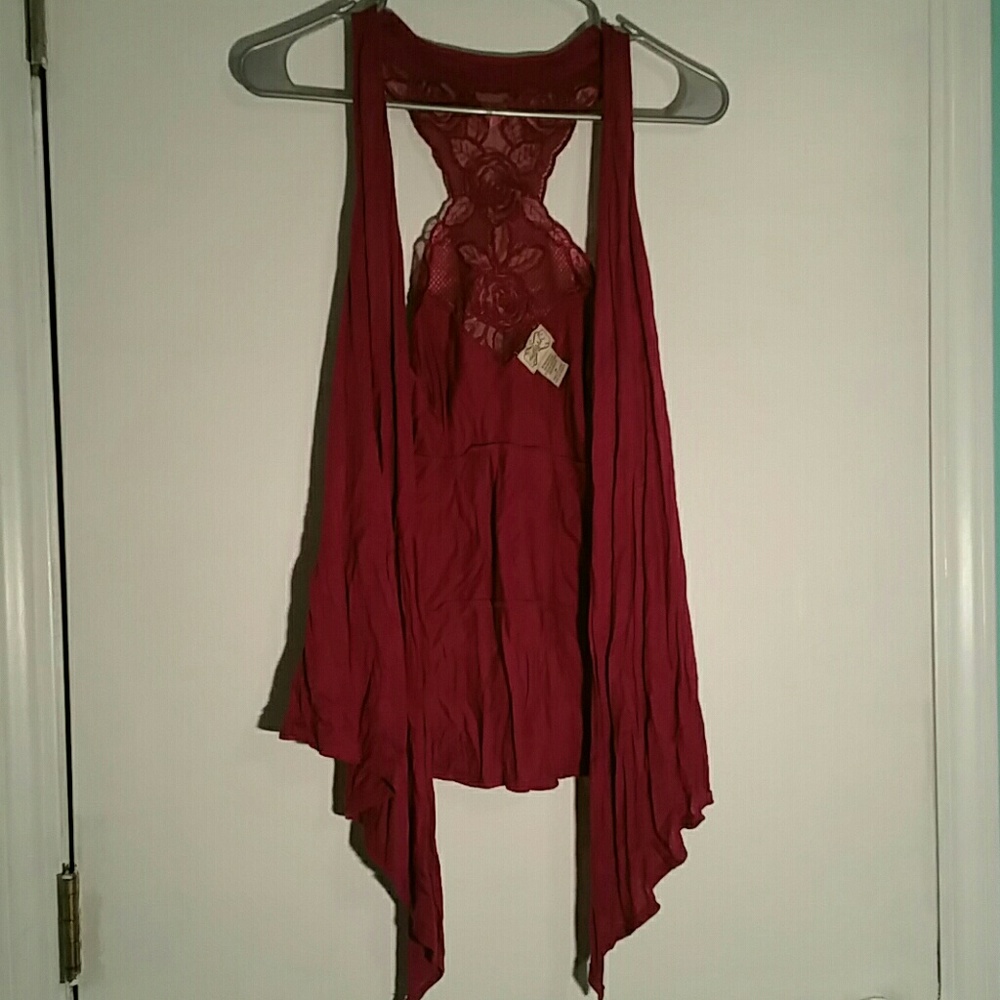 Flowy vest