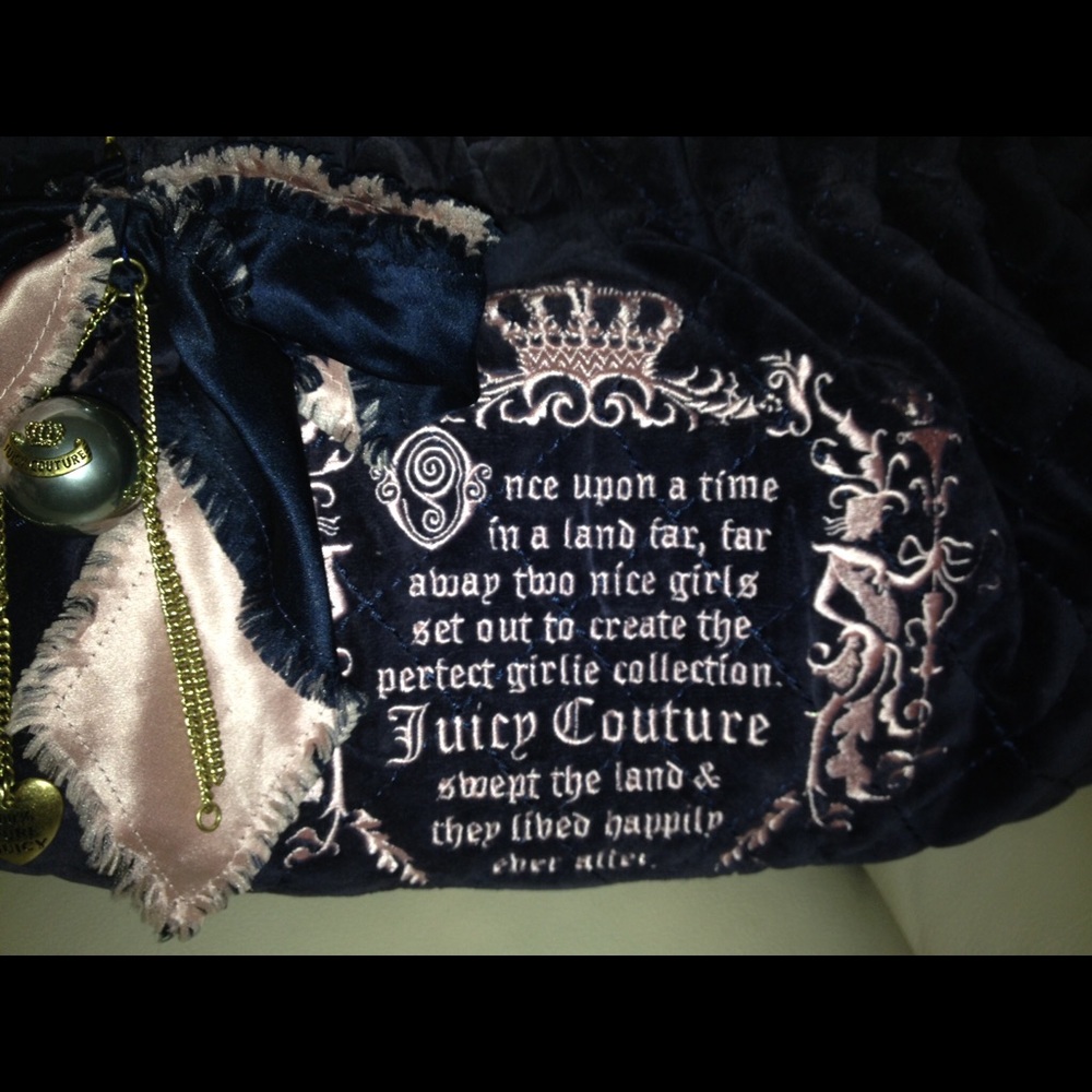 Juicy Couture  navy/baby pink special edition