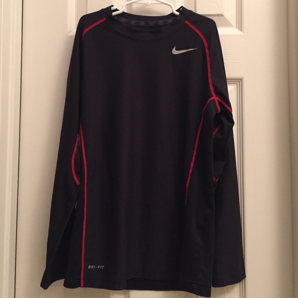 Boys Nike Dri-Fit Long Sleeve Shirt