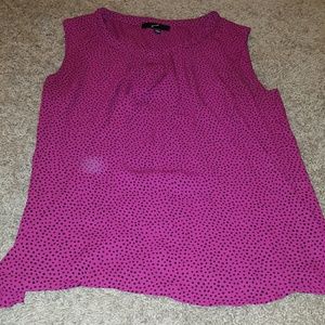 Pink silk like shirt