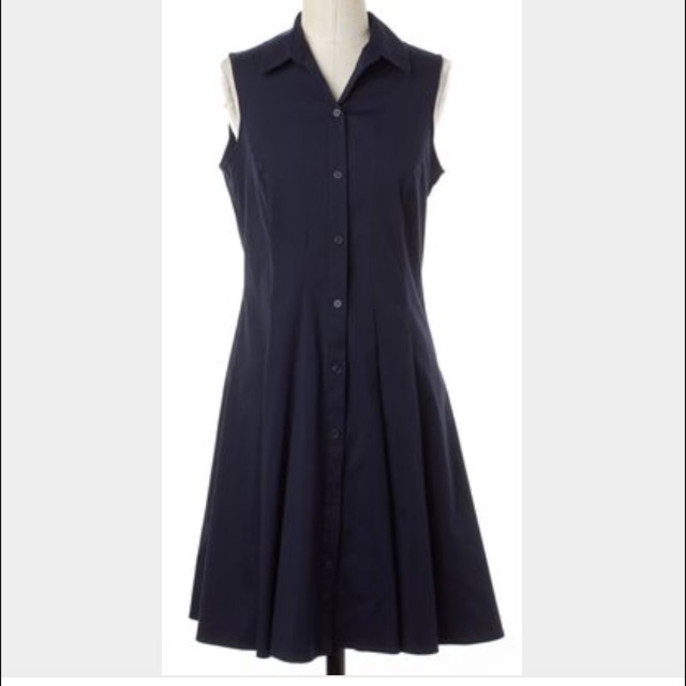 Theory Sleeveless shirt dress