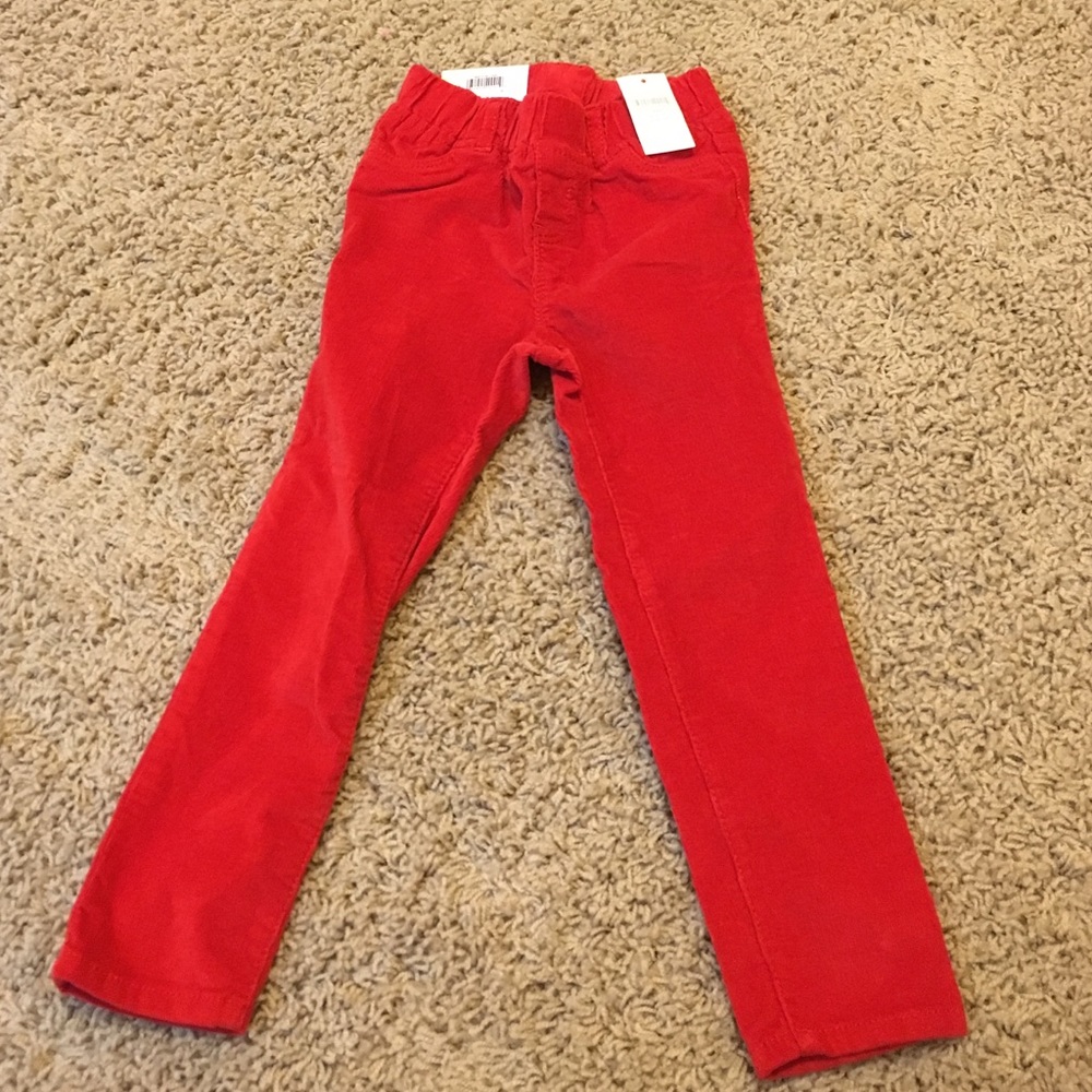 Gap toddler girl corduroy leggings NWT