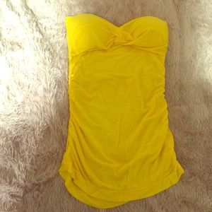 Yellow Tube Top