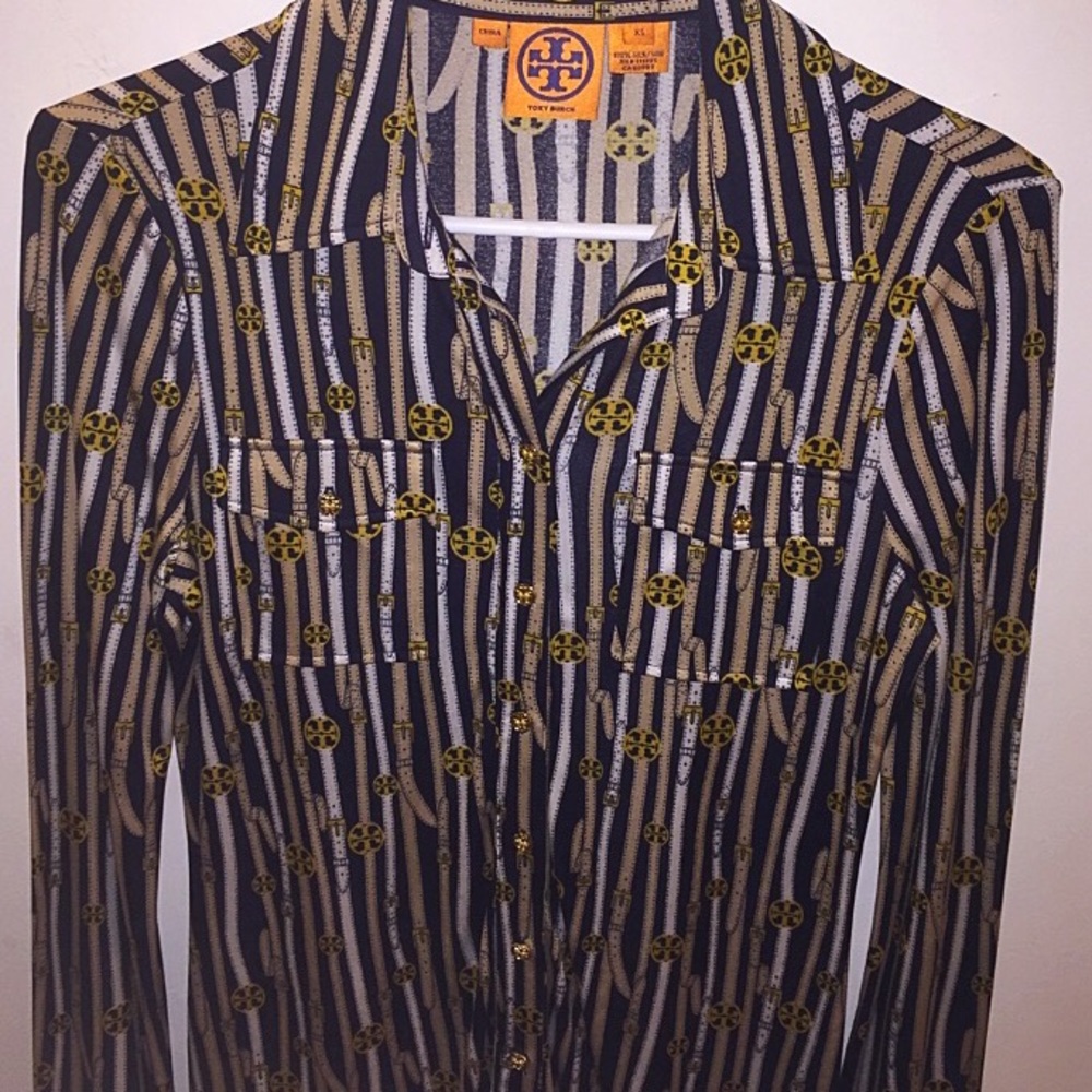 Tory Burch Silk Blouse!