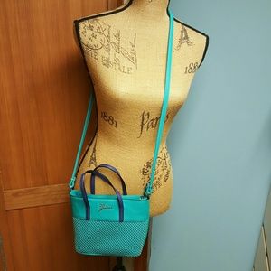 Guess Crossbody Purse w/ Matching Mini Wallet