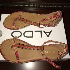 ALDO FLAT SANDALS