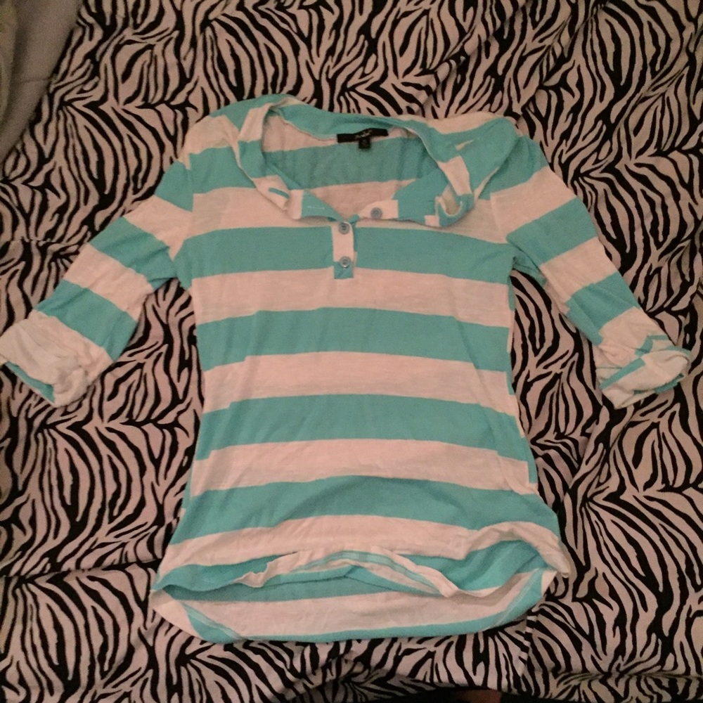 Striped Half sleeve shirt