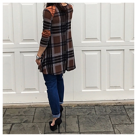 ✨LAST ONE ✨Plaid  tunic dress - Picture 6 of 8