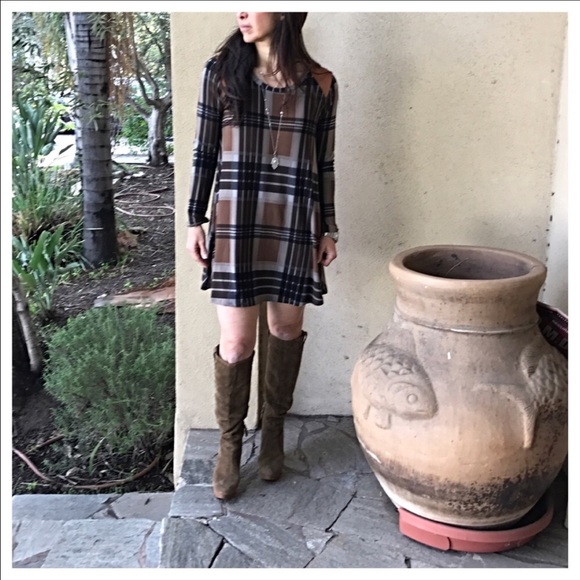 ✨LAST ONE ✨Plaid  tunic dress - Picture 7 of 8