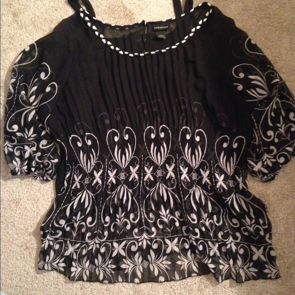 Lane Bryant Very Pretty Dress Shirt with Camisole