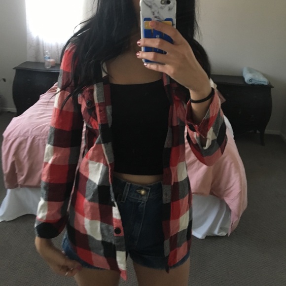 Forever 21 Tops - Red flannel Forever 21 Tops - Red flannel