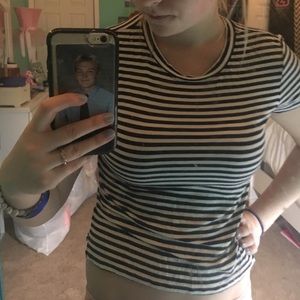 Striped Crop Top
