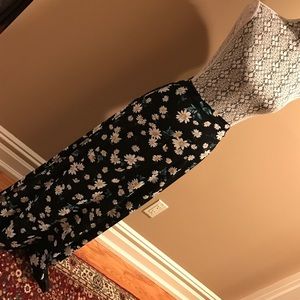 Beautiful sunflower maxi skirt