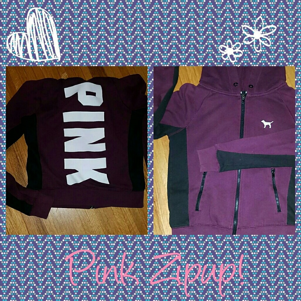 VS Pink Zip Up