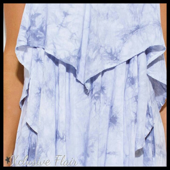 *LAST ONE* New Tie Dye Boho Mini Dress PRICE FIRM - Picture 3 of 3