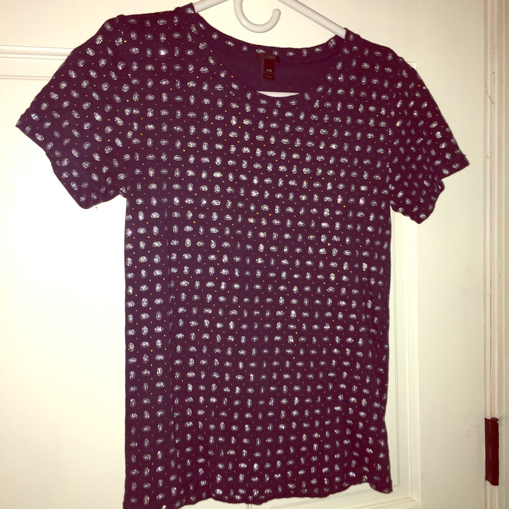 J. Crew sparkly top