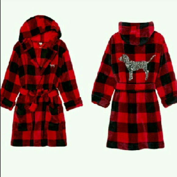 ✋SOLD EBay ✋Victoria Secret Pink (Bling Robe)New - Picture 2 of 2