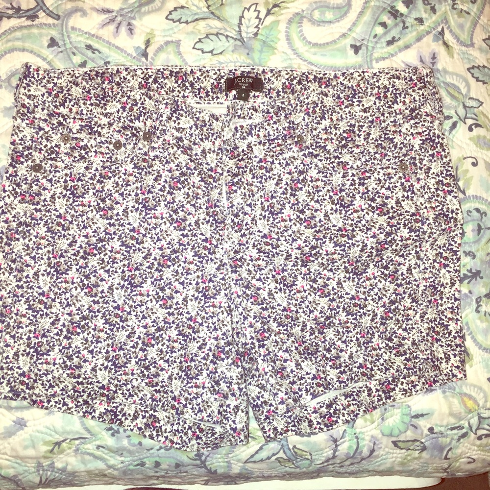 J. Crew Patterned shorts