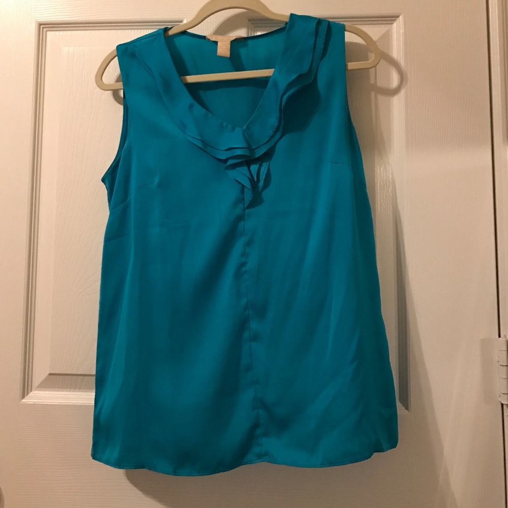 BANANA REPUBLIC Turquoise Blouse
